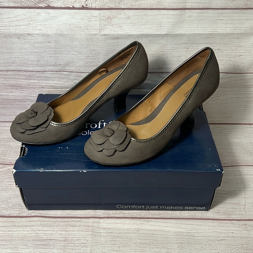 Taupe Croft & Barrow comfort Sole (sense) Ability pump Sz 7